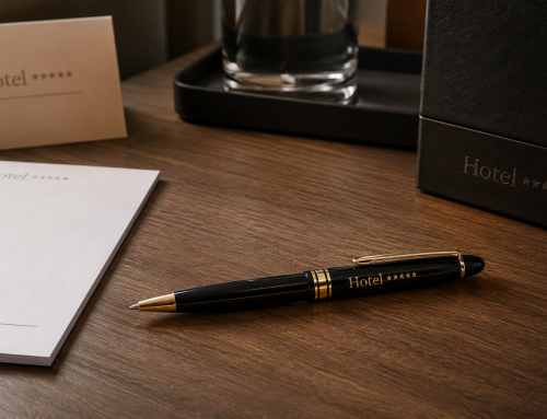 Bolígrafos personalizados para hoteles: un pequeño detalle que refuerza la experiencia del huésped